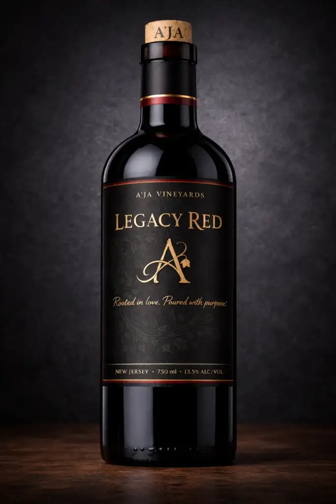 Handcrafted red and white wines by AJA Vineyards