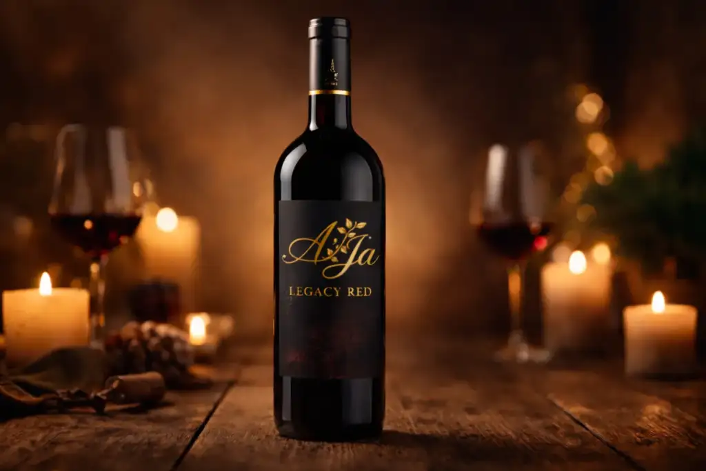 Legacy Red full-bodied red wine bottle with bold smooth flavor